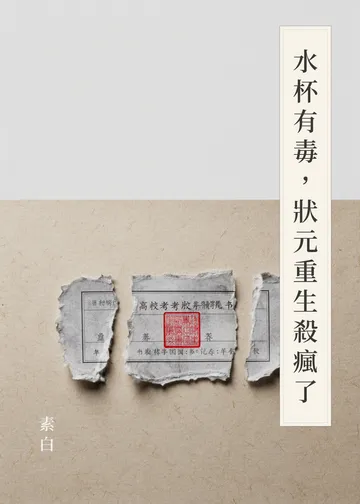 《水杯有毒，狀元重生殺瘋了》書籍封面