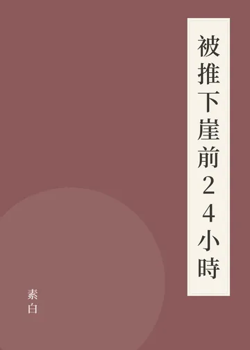 《被推下崖前24小時》書籍封面