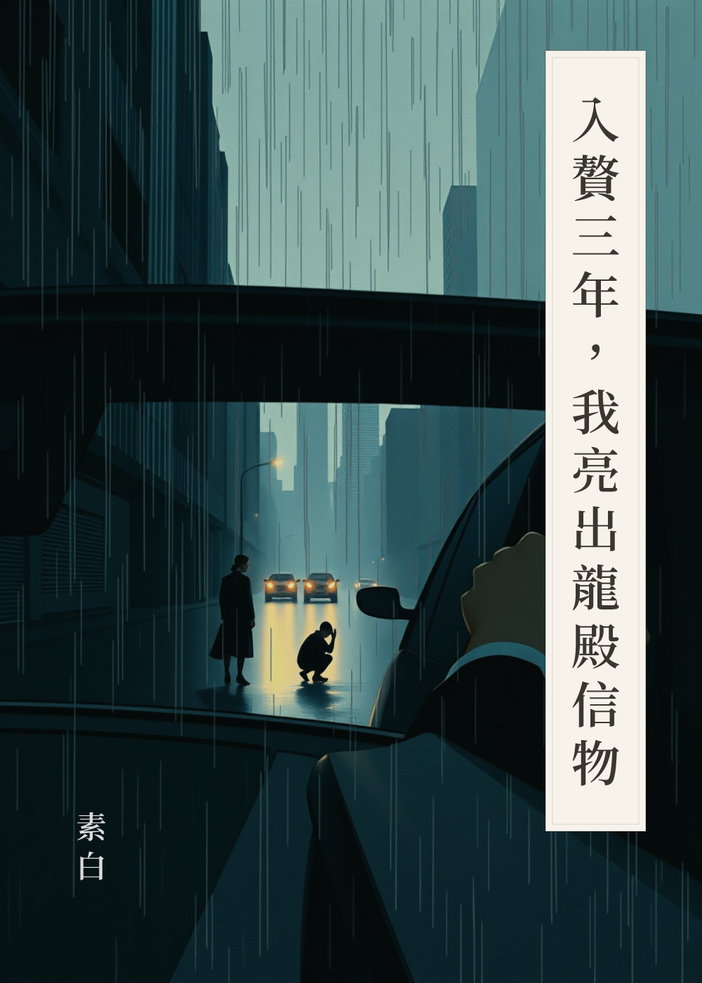 《入贅三年，我亮出龍殿信物》書籍封面