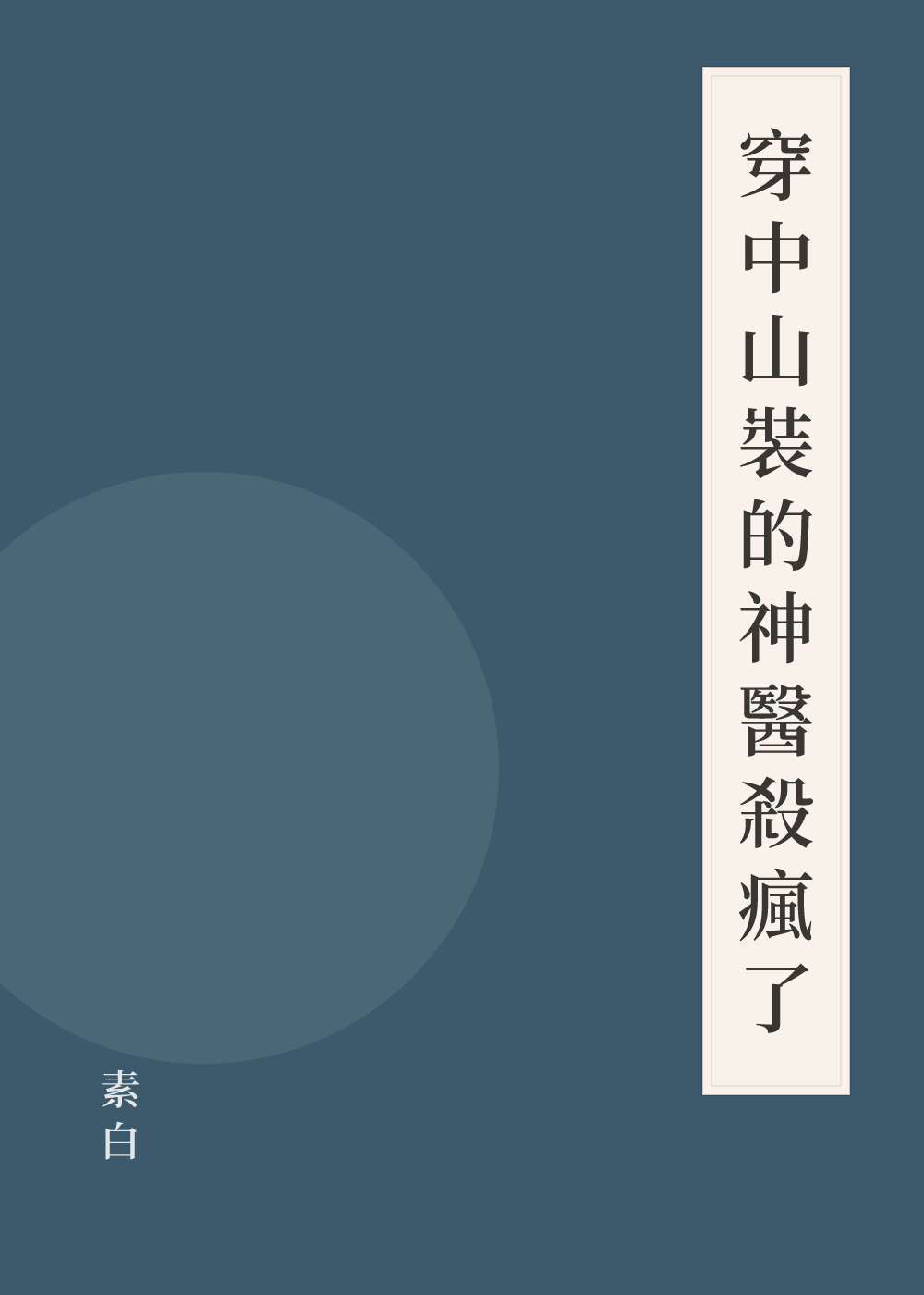 《穿中山裝的神醫殺瘋了》書籍封面