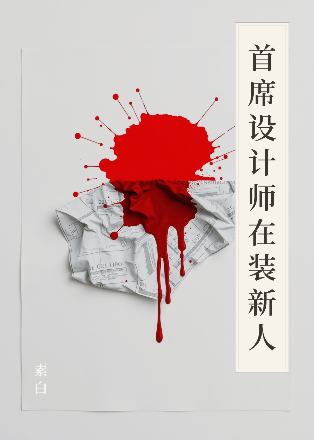 《首席设计师在装新人》书籍封面
