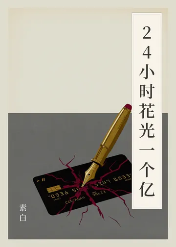 《24小时花光一个亿》书籍封面